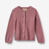 Wheat Main Knit Cardigan Maia Cardigan 9705 warm lilac