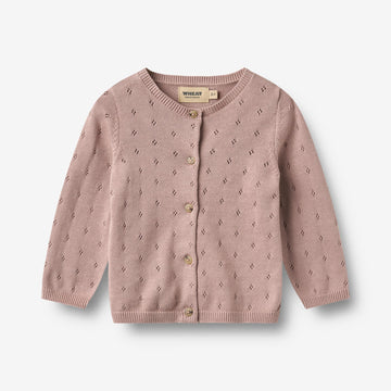 Wheat Main Knit Cardigan Maia Cardigan 1135 dry rose