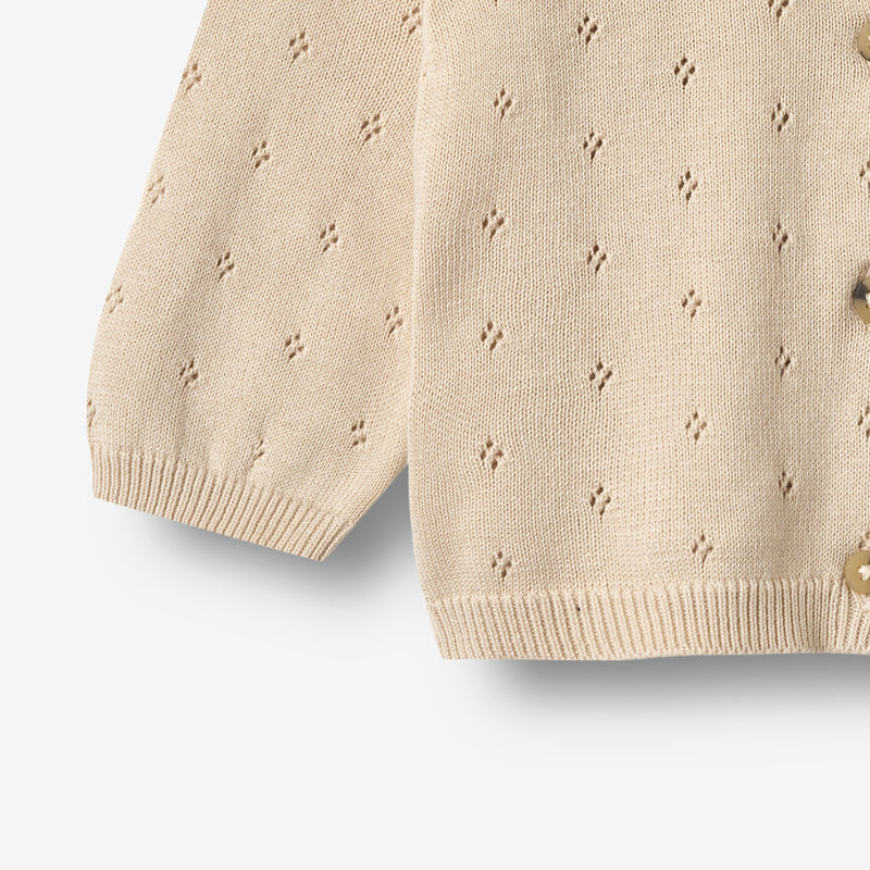 Wheat Main Knit Cardigan Maia Cardigan 3191 offwhite