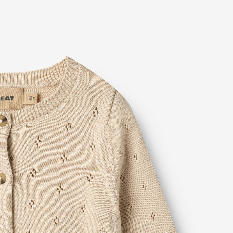 Wheat Main Knit Cardigan Maia Cardigan 3191 offwhite