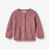 Wheat Main Knit Cardigan Maia Cardigan 9705 warm lilac