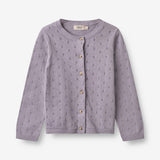 Wheat Main Knit Cardigan Maia Knitted Tops 1346 lavender