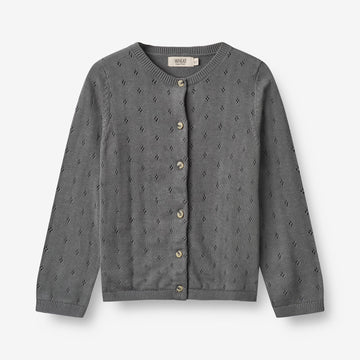 Wheat Main Knit Cardigan Maia Knitted Tops 1525 autumn sky