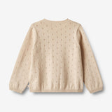 Wheat Main Knit Cardigan Maia Knitted Tops 3336 sandshell
