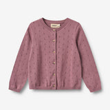 Wheat Main Knit Cardigan Maia Knitted Tops 1308 lavender dawn