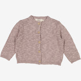 Wheat Knit Cardigan Mille | Baby Knitted Tops 1494 purple dove