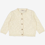 Wheat Knit Cardigan Mille | Baby Knitted Tops 3129 eggshell 