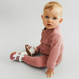 Wheat Main Knit Cardigan Nico Knitted Tops 2026 rose