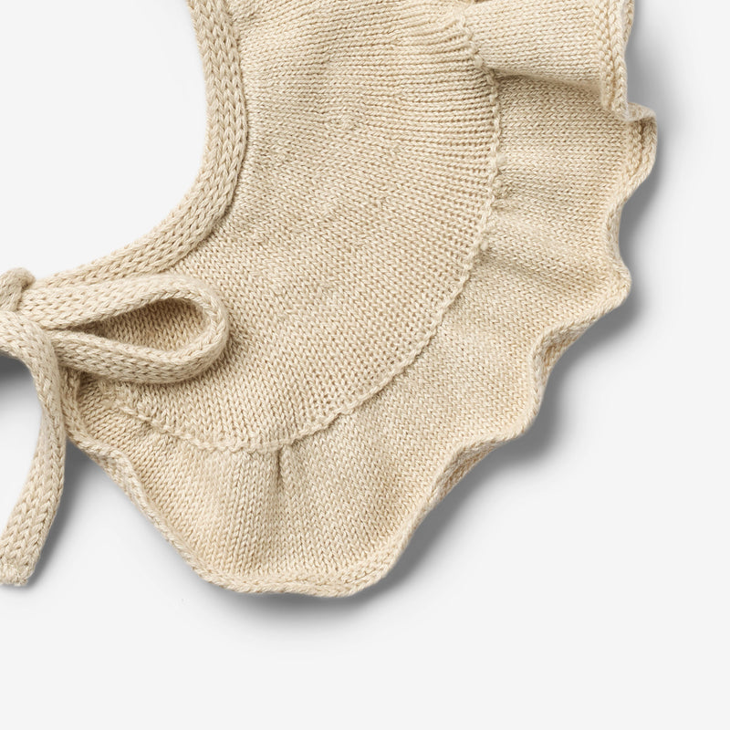 Wheat Main Knit Collar Edele Accessory 3191 offwhite