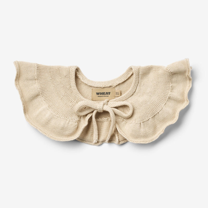Wheat Main Knit Collar Edele Accessory 3191 offwhite