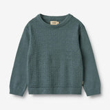 Wheat Main Knit Pullover Borris Knitted Tops 1460 stormy weather