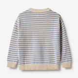 Wheat Main Knit Pullover Chris Knitted Tops 4103 azure stripe