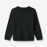 Wheat Main Knit Pullover Gunnar Knitted Tops 1432 navy