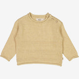 Wheat Main  Knit Pullover Gunnar | Baby Knitted Tops 9306 seeds melange