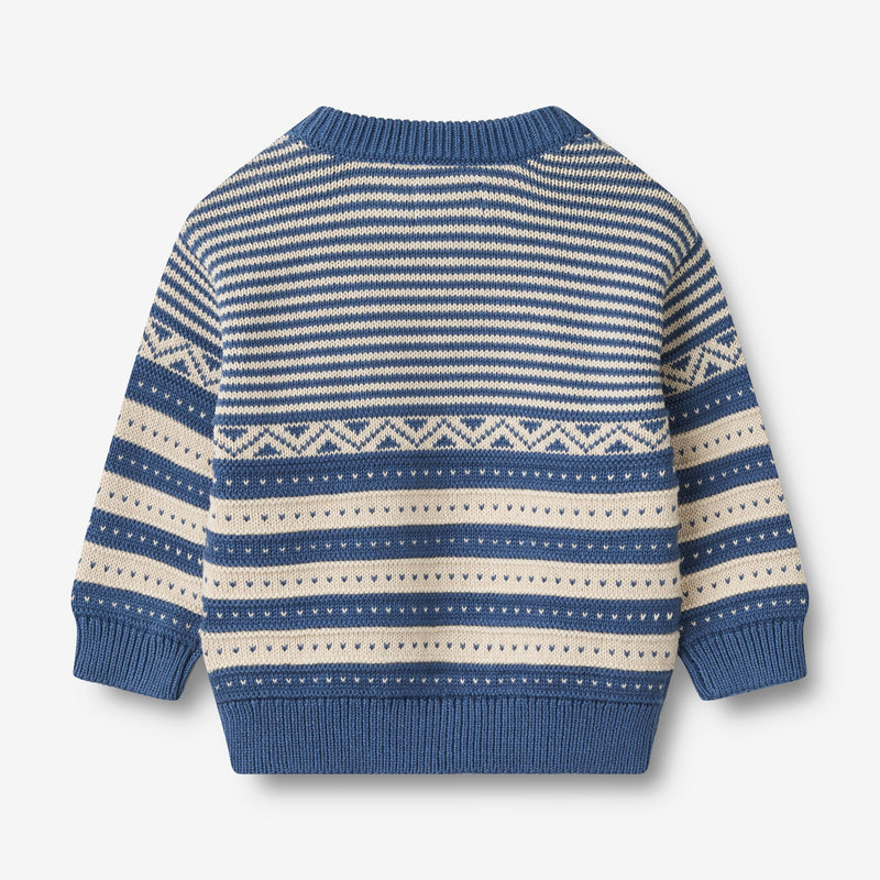 Knit Pullover Jan Baby deep ocean –