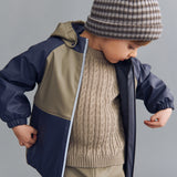 Wheat Main Knit Pullover L/S Oliver Pullover 0070 gravel