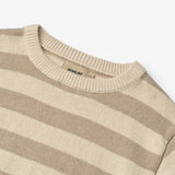 Wheat Main Knit Pullover Morgan Pullover 9415 beige stripe