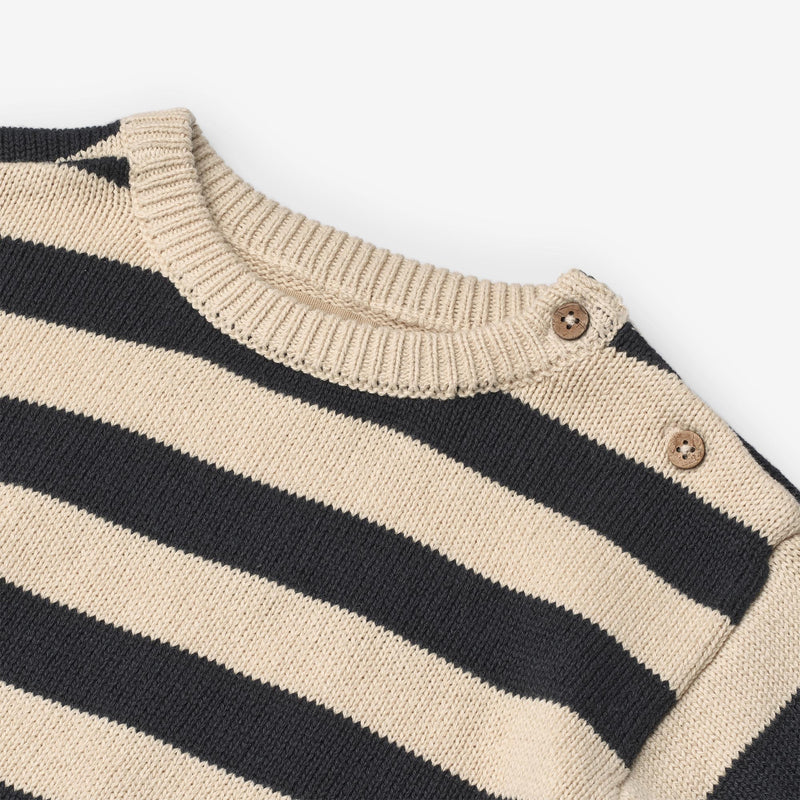 Wheat Main Knit Pullover Morgan Pullover 1433 navy stripe