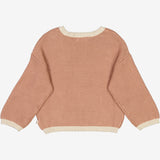 Wheat Main Knit Pullover Olga Knitted Tops 2031 rose dawn