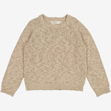 Wheat Knit Pullover Quinn Knitted Tops 1096 warm stone