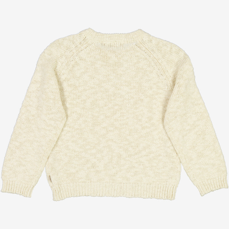 Wheat Main  Knit Pullover Quinn Knitted Tops 3129 eggshell 