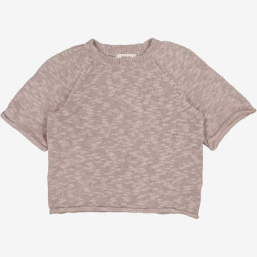 Wheat Main  Knit Pullover Vilna Knitted Tops 1494 purple dove