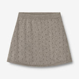 Wheat Main Knit Skirt Marta Skirts 3229 warm grey melange