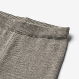 Wheat Main Knit Trousers Neel | Baby Trousers 3229 warm grey melange