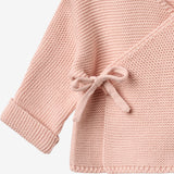 Wheat Main Knit Wraparound L/S Siva Cardigan 2400 powder