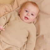 Wheat Main Knit Wraparound L/S Siva Cardigan 3191 offwhite