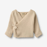 Wheat Main Knit Wraparound L/S Siva Cardigan 3191 offwhite