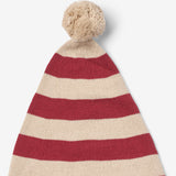 Wheat Main Knitted Christmas Hat Outerwear acc. 9968 red christmas stripe