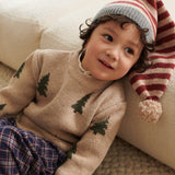 Wheat Main Knitted Christmas Hat Outerwear acc. 2078 red stripe