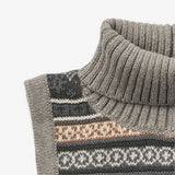 Wheat Outerwear Knitted Neckwarmer Lorenz Outerwear acc. 3229 warm grey melange