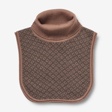 Wheat Outerwear Knitted Neckwarmer Rumie Outerwear acc. 2121 berry dust