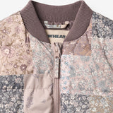 Wheat Outerwear Lakas Puffer vest Jacket 9618 patchwork flowers