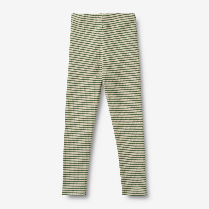 Wheat Main Leggings Jules Leggings 1142 elm green stripe