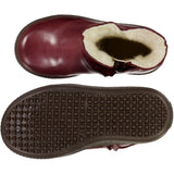 Wheat Footwear Lesley Zip Tex Bootie Winter Footwear 2120 berry