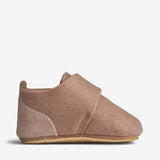 Wheat Footwear Marlin Felt Home Shoe | Baby Indoor Shoes 3002 hazel