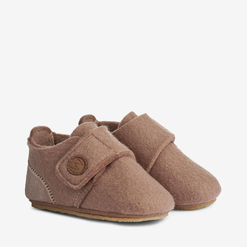 Wheat Footwear Marlin Felt Home Shoe | Baby Indoor Shoes 3002 hazel