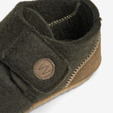 Wheat Footwear Marlin Felt Home Shoe Indoor Shoes 4214 olive