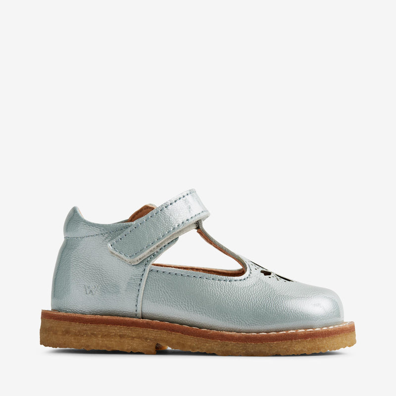 Wheat Footwear Mary Jane Asta Crepe 4030 light blue