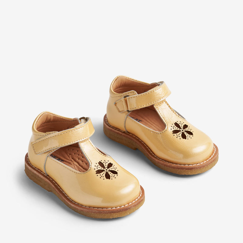 Wheat Footwear Mary Jane Asta Crepe 5310 lemon