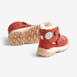 Wheat Footwear Millas Double Velcro Tex Winter Footwear 2072 red