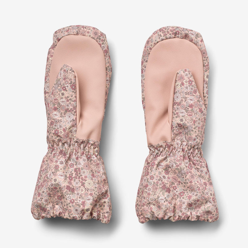 Wheat Outerwear Mittens Monta Accessory 2036 rose dust flowers