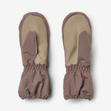 Wheat Outerwear Mittens Monta Accessory 9623 plum truffle