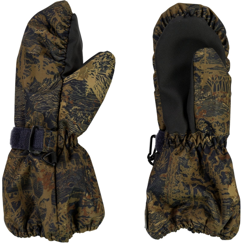 Wheat Outerwear Mittens Tech Outerwear acc. 3315 wood