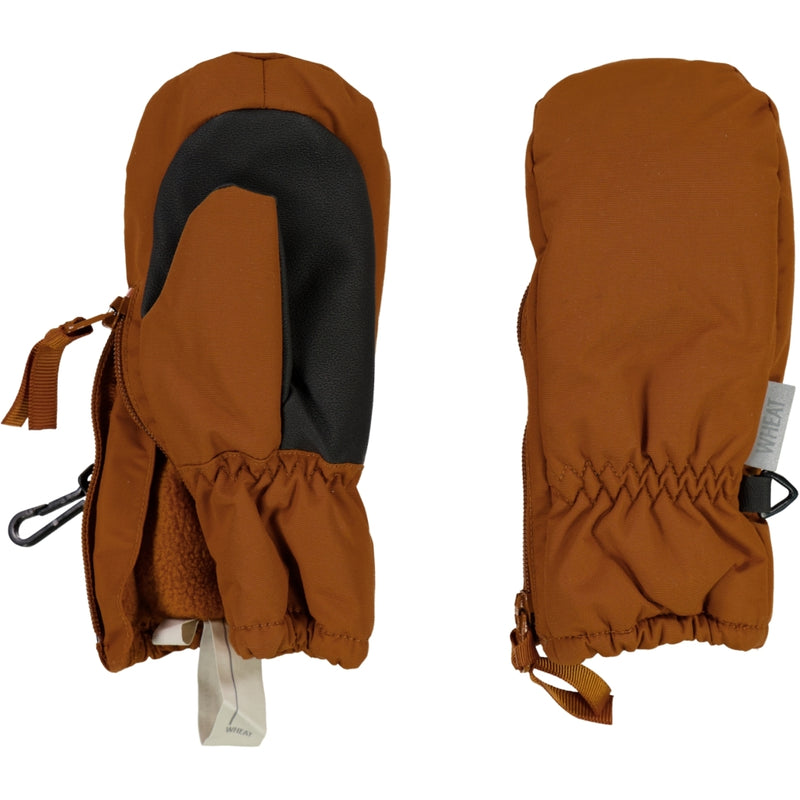 Wheat Outerwear Mittens Zipper Tech Outerwear acc. 3024 cinnamon