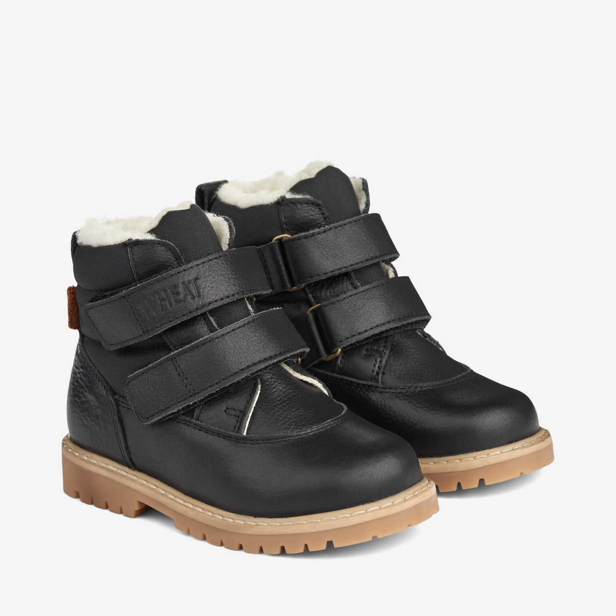 【KHIHO】 BOUCLE BUCKLE WINTER BOOTS 2色 ★送料関税込み★ Moon_Velcro_Tex-