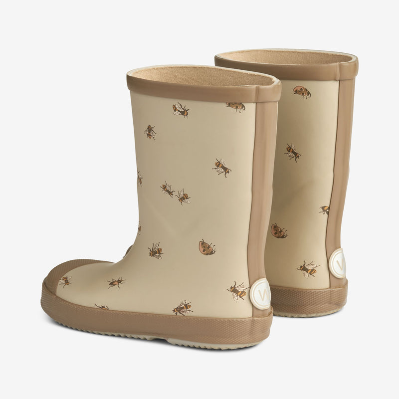 Wheat Footwear Muddy Rubber Boot Print Rubber Boots 3058 gravel bumblebee